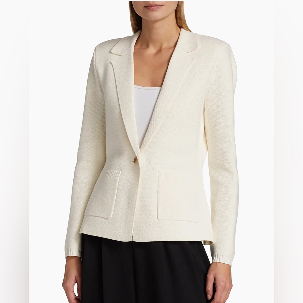 NWT L'AGENCE Lacey Knit Blazer
